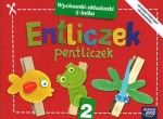 Entliczek pentliczek. Wychowanie przedszkolne, część . Wycinanki-składanki 5-latka