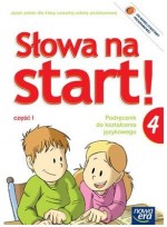 Słowa na start! Klasa 4, szkoła podstawowa, część 1. Język polski. Podręcznik do kształcenia język.