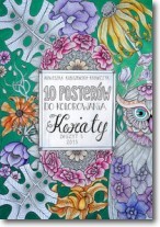 10 posterów do kolorowania 1 Kwiaty