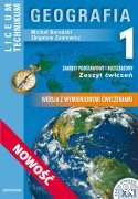 Geografia 1. Zeszyt ćwiczeń dla uczniów liceum, technikum. Zakresy podstawowy i rozszerzony