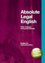 ABSOLUTE LEGAL ENGLISH Z CD        