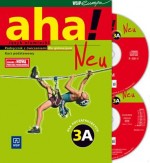 aha! Neu. Klasa 1-3, gimnazjum. Język niemiecki. Podręcznik z ćwiczeniami. Poziom 3A (+2CD)