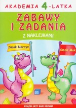 Akademia 4-latka. Zabawy i zadania z naklejkami