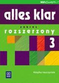 Alles Klar 3a, 3b. Liceum. Język niemiecki. Podręcznik. Książka nauczyciela. Zakres rozszerzony