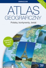 Atlas geograficzny. Polska, kontynenty, świat