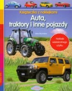 Auta, traktory i inne pojazdy . Książeczka z naklejkami