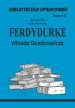 Biblioteczka opracowań zeszyt nr 11 - Ferdydurke