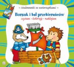 Malowanki ze zwierzątkami - Borsuk i bal przebierańców