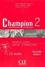 Champion 2. Klasa 1-3, liceum / technikum. Język francuski. Zeszyt ćwiczeń (+CD)