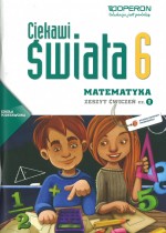 Ciekawi świata. Matematyka. Klasa 6, szkoła podstawowa, część 1. Zeszyt ćwiczeń