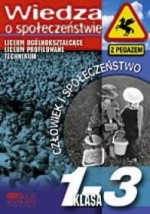 Człowiek i społeczeństwo. Klasa 1-3, liceum. Wiedza o społeczeństwie. Podręcznik (z pegazem)