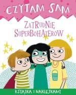 Czytam sam. Zatrudnię superbohaterów. Książka z naklejkami