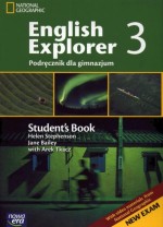 English Explorer 3. Klasa 3, gimnazjum. Język angielski. Podręcznik (+CD)