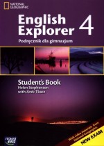 English Explorer 4. Klasa 1-3, gimnazjum. Język angielski. Podręcznik (+CD)