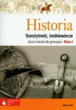 Historia. Klasa 1, gimnazjum. Starożytność, średniowiecze. Zeszyt ćwiczeń