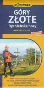 Góry Złote Rychlebske hory mapa turystyczna 1:40 000