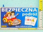 Bezpieczna podróż. Quiz edukacyjny