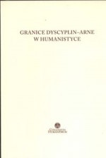 Granice dyscyplin - arne w humanistyce