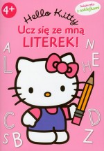 Hello Kitty. Ucz się ze mną literek! Książeczka z naklejkami