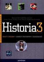 Historia. Klasa 3, liceum i technikum. Zeszyt ćwiczeń. Zakres podstawowy i rozszerzony