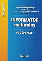 Informator maturalny - geografia