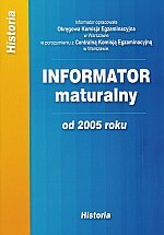 Informator maturalny - historia