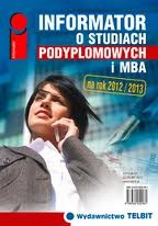 Informator o studiach podyplomowych i MBA