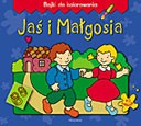 Bajki do kolorowania - Jaś i Małgosia