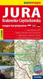 JURA KRAKOWSKO-CZĘSTOCHOWSKA MAPA PAPIER EXPRESSMAP 9788388112744