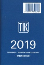 Kalendarz 2019 kieszonkowy wkładka TIK