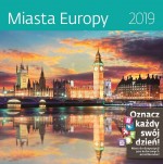 Kalendarz 2019 Miasta Europy 30x30