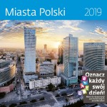 Kalendarz 2019 Miasta Polski 30x30