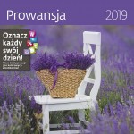 Kalendarz 2019 Prowansja 30x30