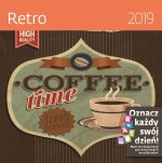 Kalendarz 2019 Retro 30x30