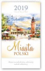 Kalendarz 2019 ścienny Miasta Polski RW 8