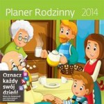 Kalendarz ścienny Planer Rodzinny 2014