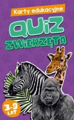 Karty edukacyjne. Quiz Zwierzęta