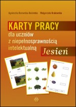 Karty pracy dla uczniów z niepełnosprawnością intelektualną. Jesień