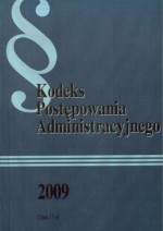 Kodeks Postępowania Administracyjnego 2009