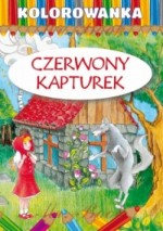 Kolorowanka. Czerwony Kapturek