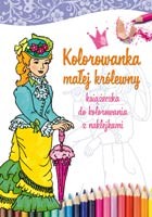 Kolorowanka małej królewny