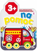 Kolorowanka przedszkolaka. Na pomoc 1