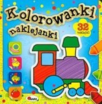 Kolorowanki naklejanki (32 naklejki)