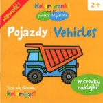 Kolorowanki polsko-angielskie. Pojazdy - Vehicles