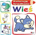 Koloruję kredkami Wieś