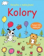 Kolory. Książka z naklejkami