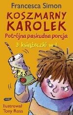 Koszmarny Karolek. Potrójna paskudna porcja. Trzy książeczki w jednej (+CD)