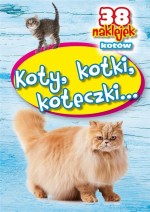 Koty, kotki, koteczki 38 naklejek