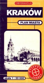 Kraków. Plan miasta (wygodny format) 1:20 000