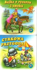 Książeczka do czytania - sztywne strony z ruchomym środkiem